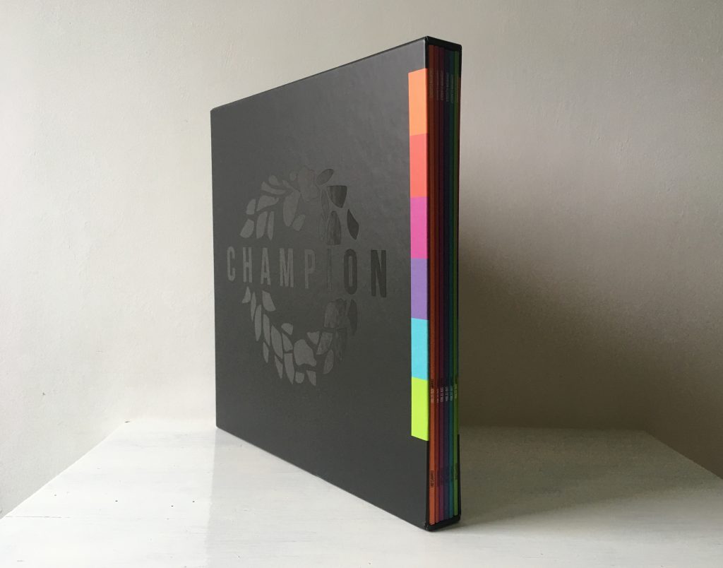 Champion Records - Limited edition 6 x 12” record boxset for Champion records 30th anniversary.