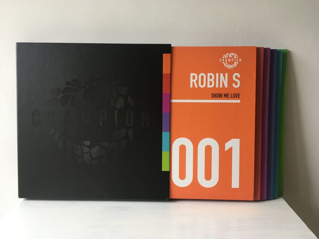 Champion Records - Limited edition 6 x 12” record boxset for Champion records 30th anniversary.